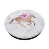 rosy unicorn, purple dog and pink cat on white marble view 2