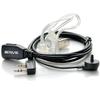 Retevis 2 Pin PTT Mic Covert Acoustic Headset Compatible with Kenwood PUXING Baofeng UV-5R UV-5RA 888S Retevis RT22 RT21 H777 (1 Pack) view 1