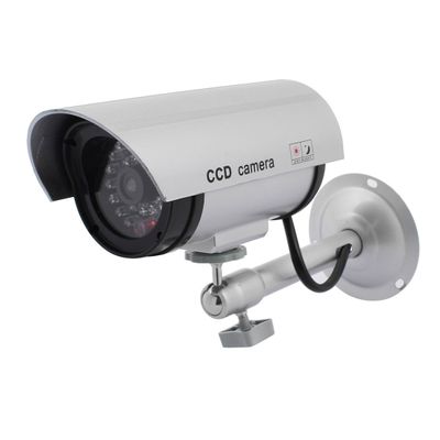 Aexit Flashing Light Electronic security Dummy Security Camera IR LED Surveillance CCTV