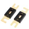 Aexit 2 Pcs Distribution electrical ANL Fuses 250A Car Audio Power Wire Boat Auto Electronics Fuse Black view 1