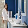 Moen YB5286CH Wynford Bathroom Hand Towel Ring, Chrome view 3