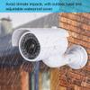 Sonew Dummy Camera, MR-2000 Fake Camera Security Camera for Indoor Outdoor Use with Simulated Red LED Flashing Lights view 2