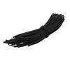 Aexit Polyolefin Heat Electrical equipment Shrinkable Tube Wire Wrap Cable Sleeve 20 Meters Long 2mm Inner Dia Black view 1
