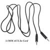 SLLEA 6ft Black Premium 3.5mm Audio Cable AUX Line-in Cord for Memorex Portable Clock Radio Speaker Dock view 3