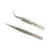 Electronics Industrial Tweezers Anti-Static Curved Straight Tip Precision Stainless Forceps Phone Repair Hand Tools Sets view 1