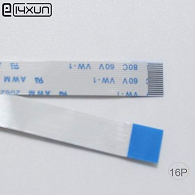 Davitu 100pcs Davitu FFC FPC Cable 16P 16 Pin 0.5mm Pitch 50mm 100mm 150mm 200mm 250mm 300mm Length Type A B Flexible Flat Cable - (Color: 250mmB)