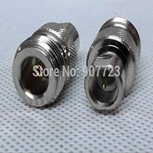 Davitu 10pcs Adapter N Female TYPE Plug To FME Male Jack RF Connector Converter