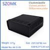 Davitu (1 pcs) 23021086mm Davitu electronics plastic project case abs enclosure box plastic electronic case abs box electronics - (Color: Black) view 2