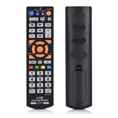 Smart Remote Control with Learning Function, Universal IR Remote Controller Replacement for TV Cable Box DVD Player Satellite Receiver and Home Entertainment Devices