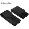 Urvoix Black Army Camo Molle Bag for Mobile Phone, Belt Pouch Holster Cover Case for iPhone 17 Pro Max/iPhone 16 Pro Max/iPhone 15 Pro Max/iPhone 14 13 12 Pro Max/iPhone 16 15 14 Plus view 4