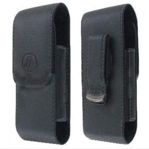yan Leather Case Holster w Belt Clip for TMobile/Univision LG True 450 LG450 LG-B450