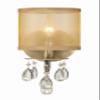 Crystorama Hampton 1 Light Antique Brass Sconce view 3