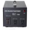 ELC T-5000+ 5000-Watt Voltage Converter Transformer - Step Up/Down - 110V/220V - Circuit Breaker Protection Heavy Duty [3-Years Warranty] view 1