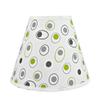 Aspen Creative, White, 72199-21 One Plug-in Swag Pendant Light Conversion Kit with Transitional Hardback Empire Fabric Lamp Shade, 12" Width view 3