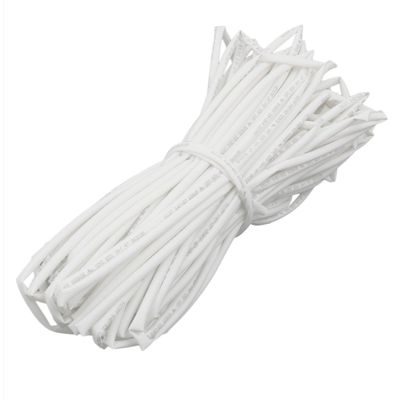 Aexit Polyolefin Heat Electrical equipment Shrinkable Flame Retardant Tube 30 Meters Long 4.5mm Inner Dia White
