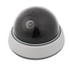 Aexit Dome Electronic security Dummy Camera Hemisphere Flashing Red Light Surveillance CCTV view 1