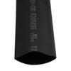 Aexit Polyolefin Heat Electrical equipment Shrinkable Tube Wire Cable Sleeve 8 Meters Length 11mm Inner Dia Black view 2