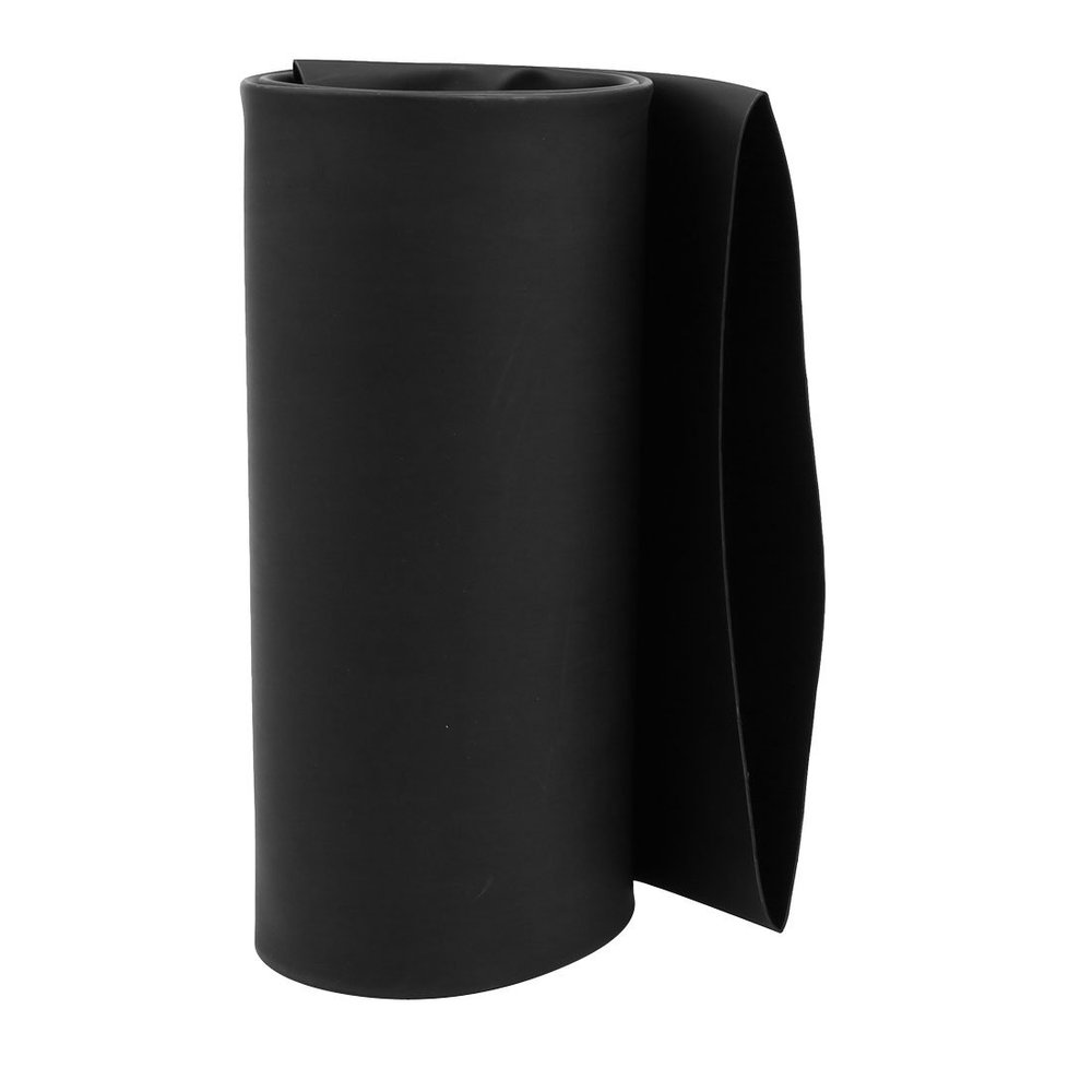 Aexit 0.5M Length Electrical equipment 4.7in Inner Dia Polyolefin Heat Shrinkable Tube Sleeving Black