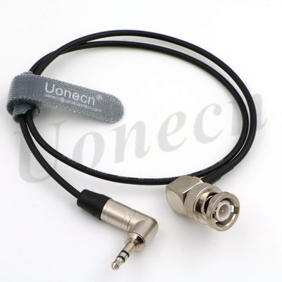 Uonecn Tentacle 3.5mm TRS to BNC Timecode Cable 50cm Angle