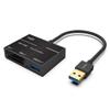 XQD Card Reader USB C SD XQD Card Reader Aluminum Alloy Flash Memory Card Reader Supper Speed Black view 1