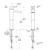 Pfister LG40DF1B Kenzo Single Control Vessel Bathroom Faucet, Matte Black,1-Hole view 2
