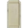 Ekena Millwork PB05X10X01TR Traditional Plinth Blocks, 5"W x 10 1/4"H x 1 1/4"P, Primed view 4