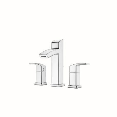 Pfister LG49DF2C Kenzo 2-Handle 8" Widespread Bathroom Faucet, Polished Chrome
