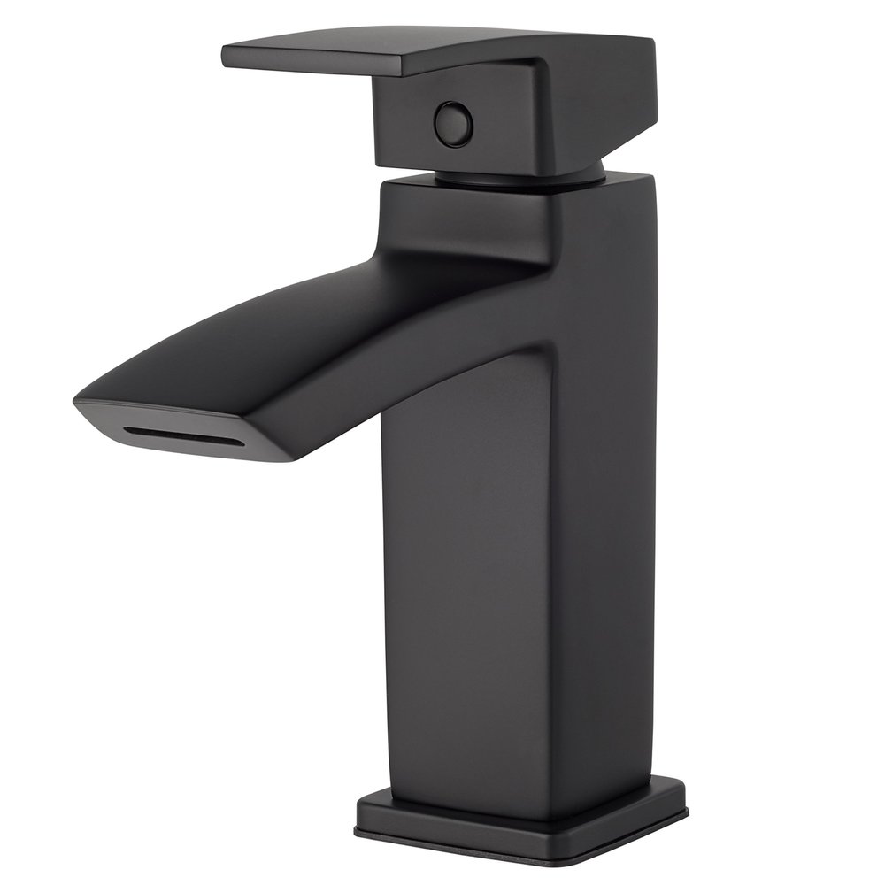 Pfister LG42DF1B Kenzo Single Control 4" Centerset Bathroom Faucet, Matte Black