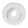 Nicor Lighting 2 inch LED Gimbal Downlight in White, 2700K (DLG2-10-120-2K-WH) view 2