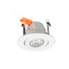 Nicor Lighting 2 inch LED Gimbal Downlight in White, 2700K (DLG2-10-120-2K-WH) view 3