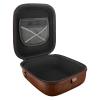 Geekria Shield Headphones Case Compatible with Sennheiser HD 550/505/599/598/560S/559/558/555/400 Pro, Replacement Hard Shell Travel Carrying Bag with Cable Storage (PU Brown) view 2