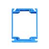 Carlon Lamson & Sessons A420 4" Two Gang Square Box Cover view 2