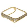 HJINVIGOUR Luxury Bling Cover Rhinestone Diamond Bezel Crystal Case Compatible Apple Watch Series 4 Series 5 6 SE 44mm 40mm (Gold, 40mm) view 1