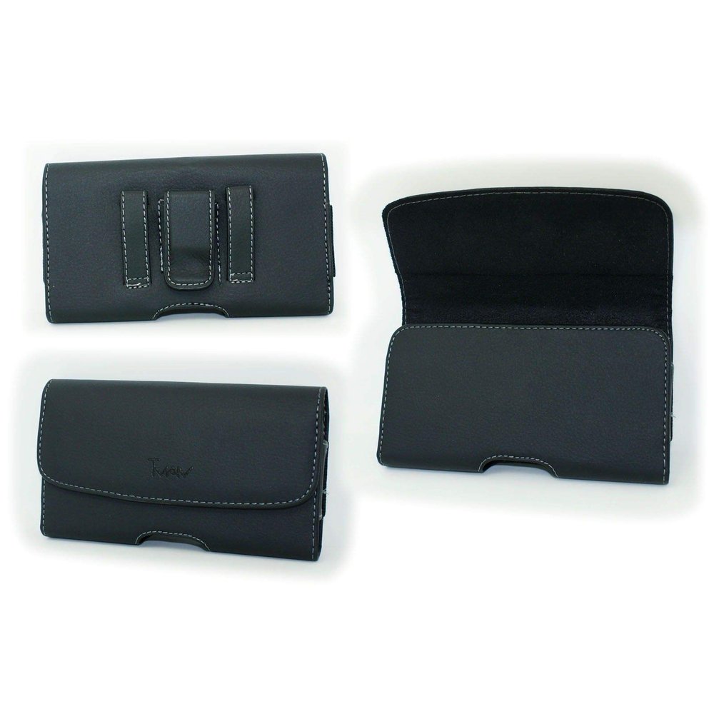 yan Belt Case Holster Pouch with Clip/Loop for ATT Motorola Moto Z2 Force XT1789-01