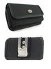yan Canvas Case Belt Pouch Holster with Clip/Loop for TMobile LG Stylo 3 Plus TP450 view 1