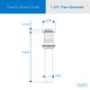 Gerber Plumbing Touch Down Drain Assembly view 2