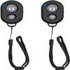 Wireless Camera Remote Shutter for Smartphones (2 Pack), zttopo Wireless Phone Camera Remote Control Compatible with iPhone/Android Cell Phone - Create Amazing Photos and Selfies, Wrist Strap Included view 1