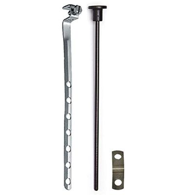 PF WaterWorks Universal Lavatory Pop-Up Drain Lift Rod, Linkage, and Spring Clip Kit, Oil Rubbed Bronze, PF0906-ORB