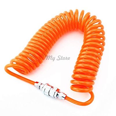 Ochoos 3M 6M 9M 12M 15M 29.5 Ft 8mm x 5mm Flexible PU Recoil Hose Tube for Compressor Air Tool - (Color: Length 15MM)