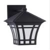 Generation Lighting 89132-12 Transitional One Light Outdoor Wall Lantern from Seagull - Herrington Collection in Black Finish, 100 Total Watts, 11.75 Inch Height view 4