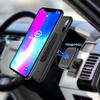 WixGear Magnetic Phone Car Mount, Universal Stick On Dashboard Magnetic Car Mount Holder, for Cell Phones and Mini Tablets with Fast Swift-snap Technology, (Rectangle Stronger Design) view 2