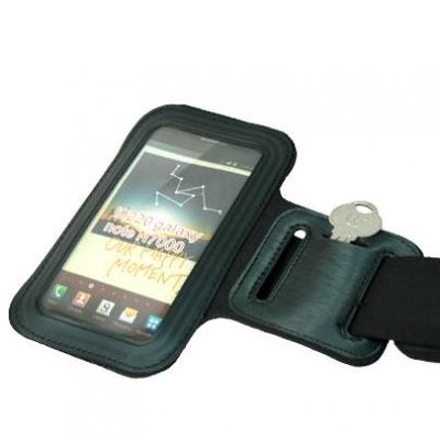 DuraForce Pro Compatible Armband Sports Gym Workout Cover Case Running Arm Strap Band Neoprene Black for Kyocera DuraForce Pro