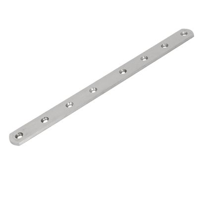 uxcell 300mmx25mmx4mm Stainless Steel Straight Flat Fixing Mending Plate Bracket