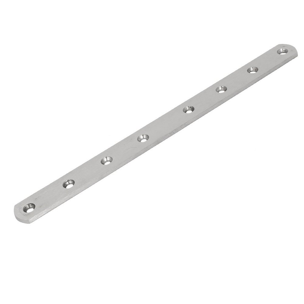 uxcell 300mmx25mmx4mm Stainless Steel Straight Flat Fixing Mending Plate Bracket