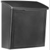 ARCHITECTURAL MAILBOXES 2681P Pewter Marina Wall Mount Mailbox, Small view 1