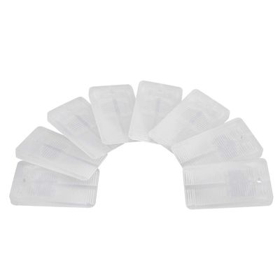 Plumb Pak K836-49 Keeney Toilet Leveling Shims, Multi-Purpose Design for Furniture, Cabinets, and Tables, 8-Pack, White, 8 Count