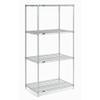 Nexel Wire Shelving, Poly-Z-Brite, 24" W x 21" D x 54" H view 2