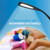 OttLite LED Desk Lamp with Flexible Neck, 3 Brightness Settings, Black view 4