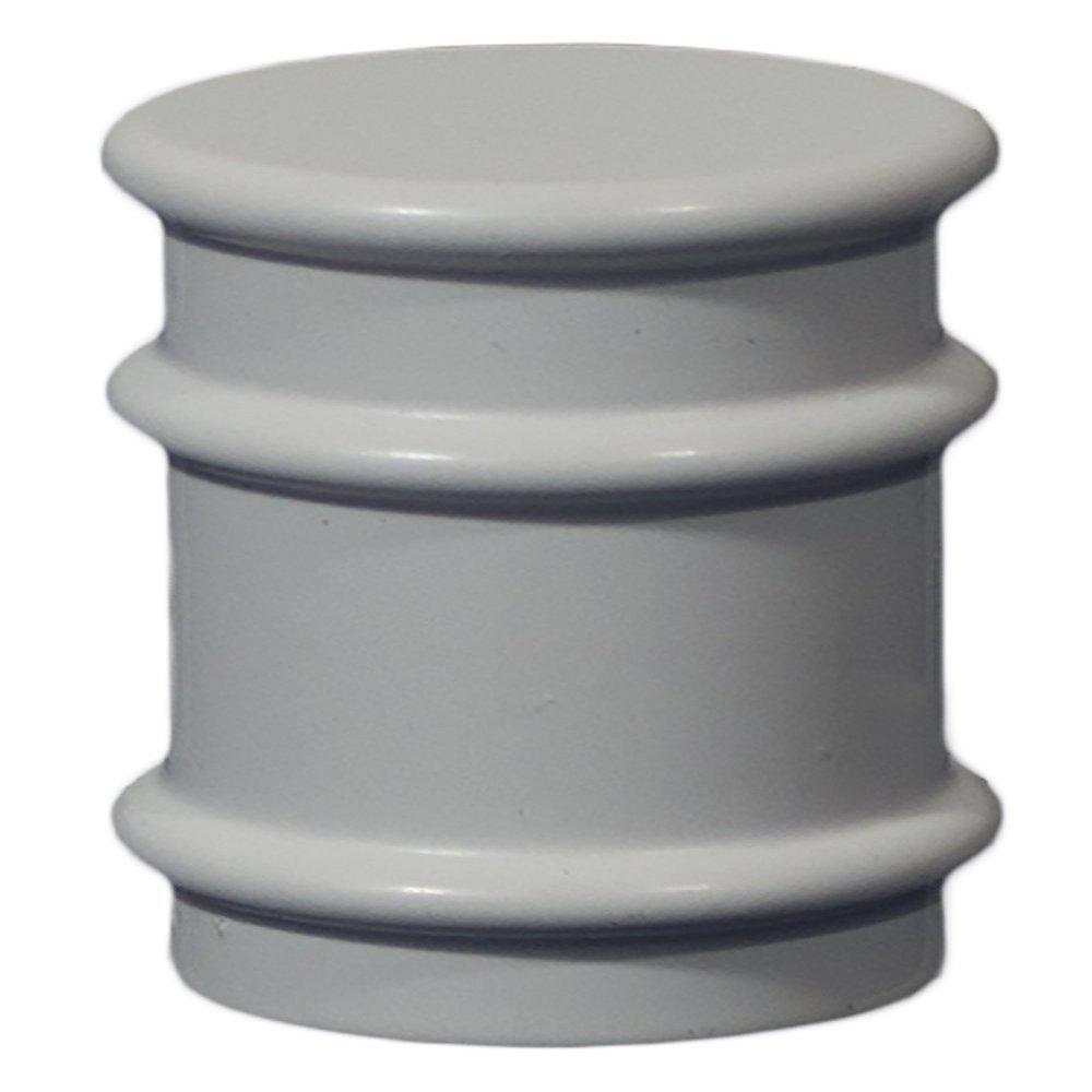 Urbanest Spina Lamp Finial, 1 1/4-inch Tall, Glossy White