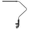 Alera ALE LED Desk Lamp With Interchangeable Base Or Clamp, 21 3/4" High, Black view 1